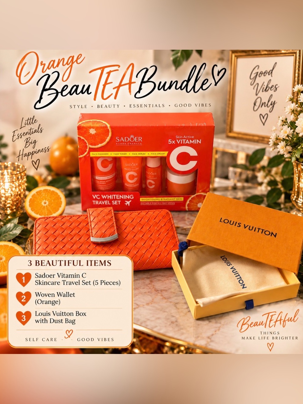 Orange BeauTEA Bundke